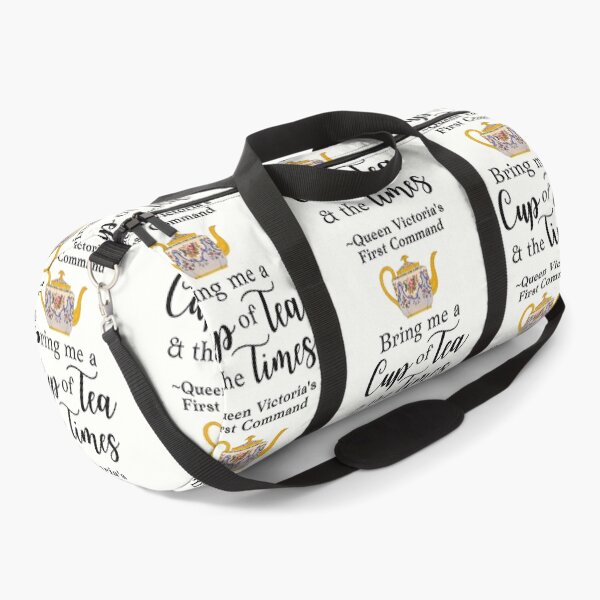 Item preview, Queen Victoria Tea Quote Bring Me A Cup of Tea and the Times designed and sold by IceCreamMuseum.