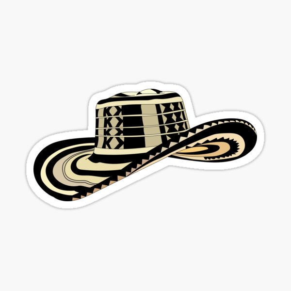 Sombrero Vueltiao" Sticker Sale by JacobGPerez |