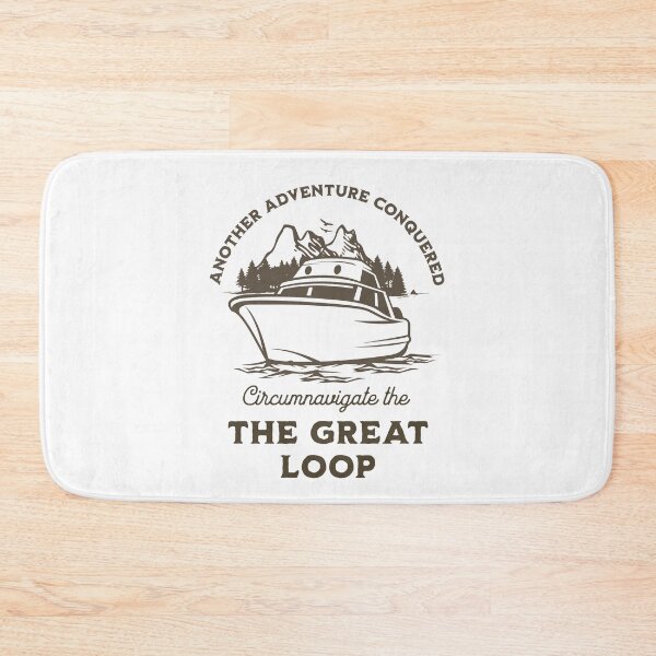 Item preview, The Great Loop Challenge Looper Another Adventure Conquered Boating designed and sold by Uppercase Tees.