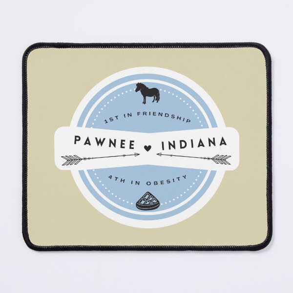 Item preview, Pawnee - blue designed and sold by Lucrezia Corti.