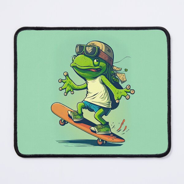 Item preview, Skateboarding Frog designed and sold by duke818.