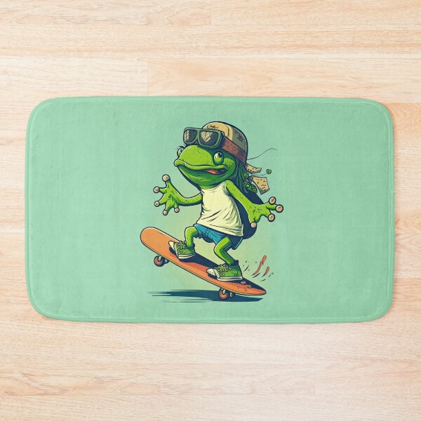 Item preview, Skateboarding Frog designed and sold by duke818.