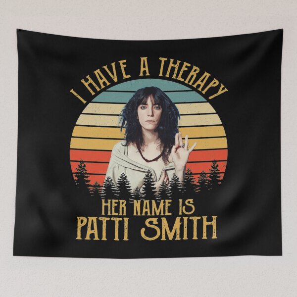 Item preview, I Have A Therapy Her Name is Patti Smith designed and sold by rowaashekd.