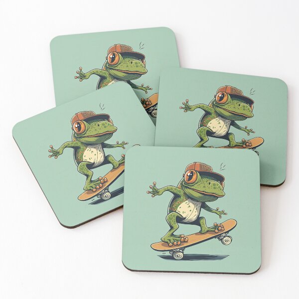 Item preview, Skateboarding Frog designed and sold by duke818.