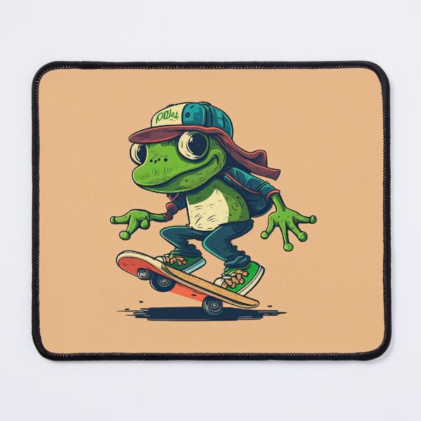 Item preview, Skateboarding Frog designed and sold by duke818.