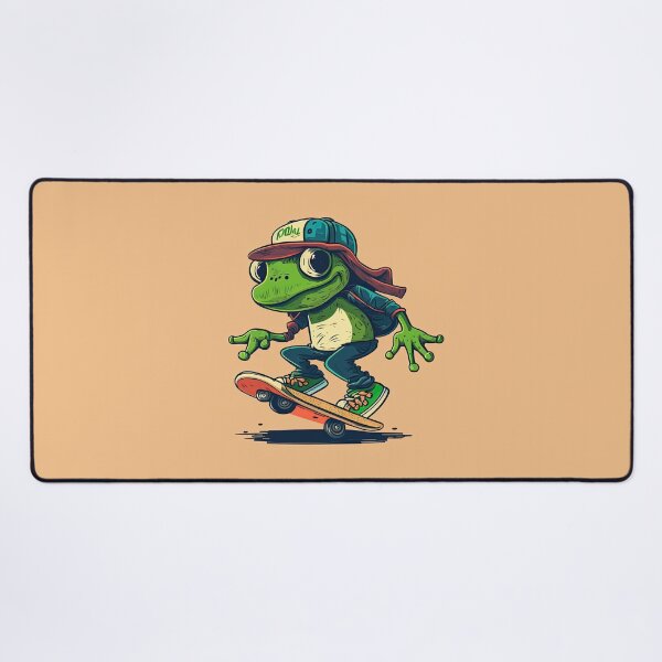 Item preview, Skateboarding Frog designed and sold by duke818.