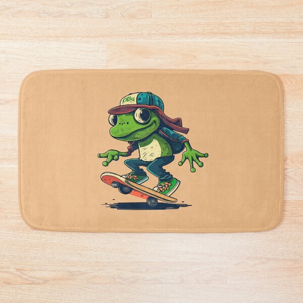 Item preview, Skateboarding Frog designed and sold by duke818.