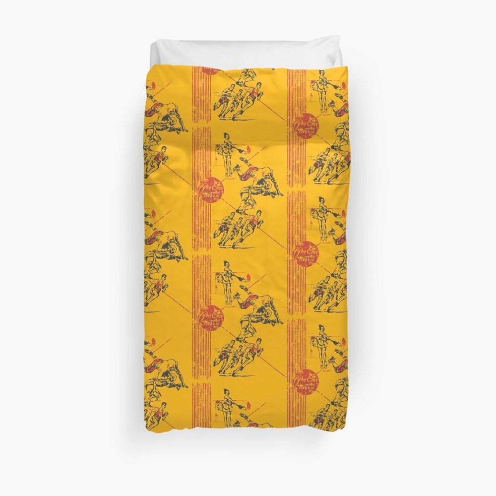 Vintage Pee Chee Duvet Cover