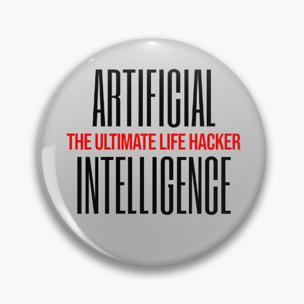 Item preview, Artificial Intelligence Ultimate Life Hacker AI designed and sold by DeRosa3DDesigns.