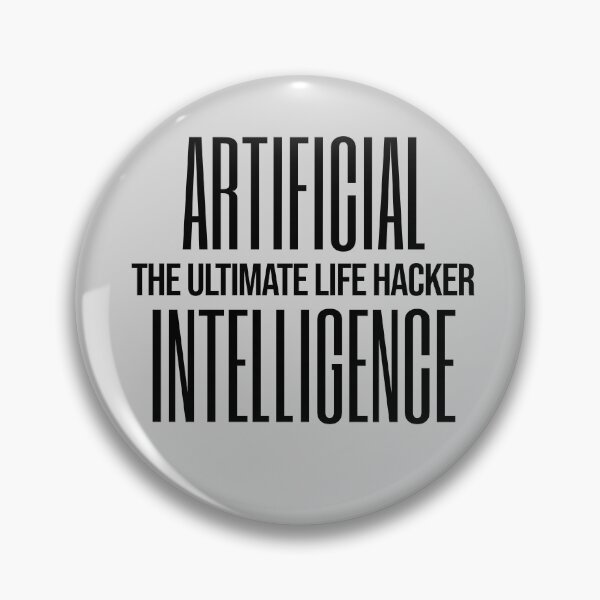 Item preview, Artificial Intelligence Ultimate Life Hacker AI designed and sold by DeRosa3DDesigns.