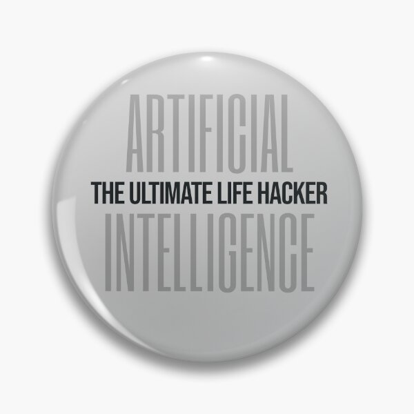 Item preview, Artificial Intelligence Ultimate Life Hacker AI designed and sold by DeRosa3DDesigns.