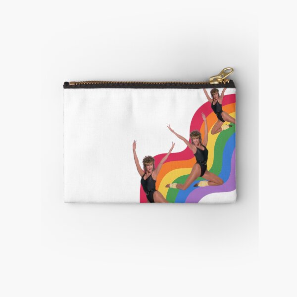 Item preview, Jane Fonda Retro Rainbow designed and sold by TeeKid.
