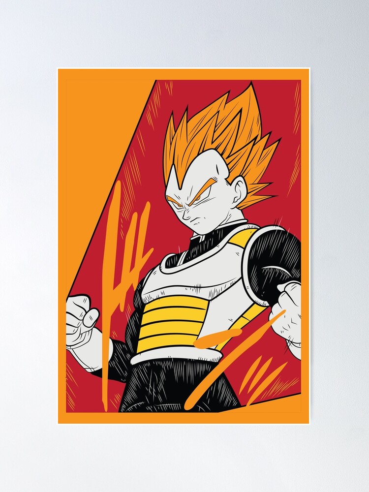 Comic Hero x Raven Studio Dragon Ball Z SSJ Vegeta