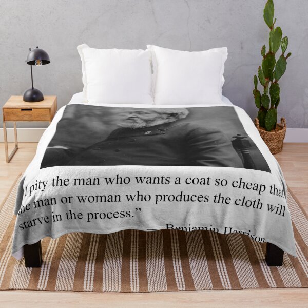 Item preview, Benjamin Harrison Quoter designed and sold by Benjamin Augustine.