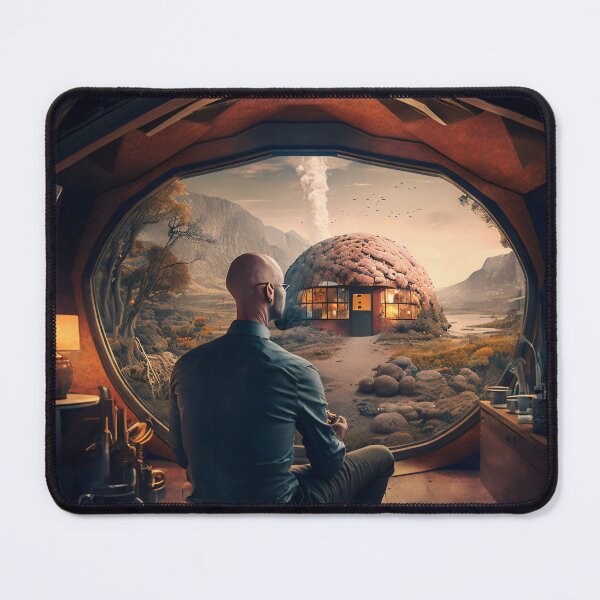Item preview, Basking in the tranquility serenity of a psilocybin view.  designed and sold by Miguelamarte.