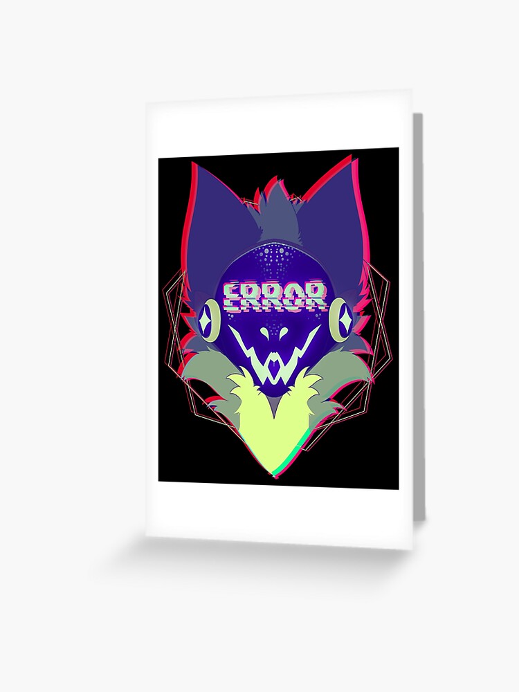 Protogen Mask | Greeting Card