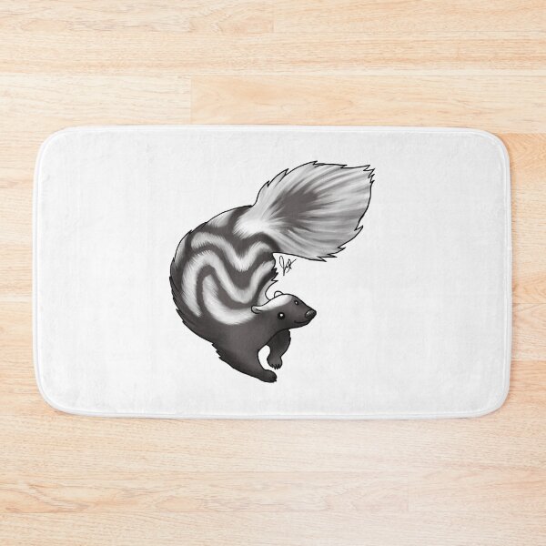 Item preview, Skunk - Black Swirl designed and sold by Jennifer Stolzer.