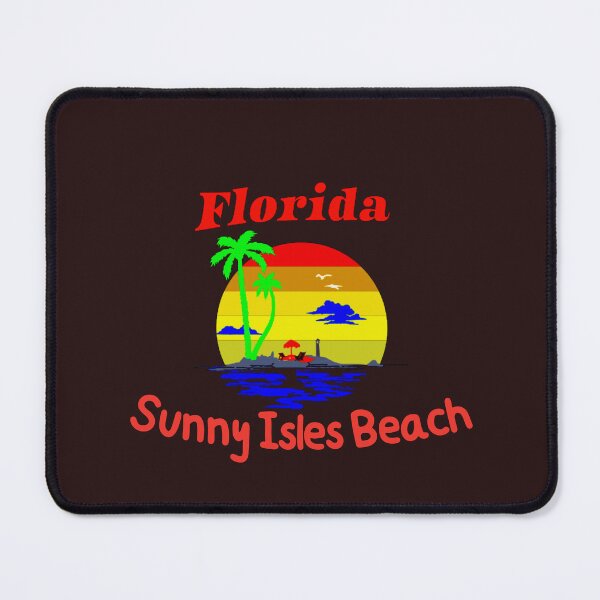 Item preview, Retro Sunset Florida Sunny Isles Beach designed and sold by TheCatmeow2000.