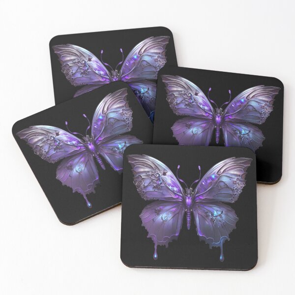 Item preview, Metallic Iridescent Purple Butterfly designed and sold by Dragonstrom.