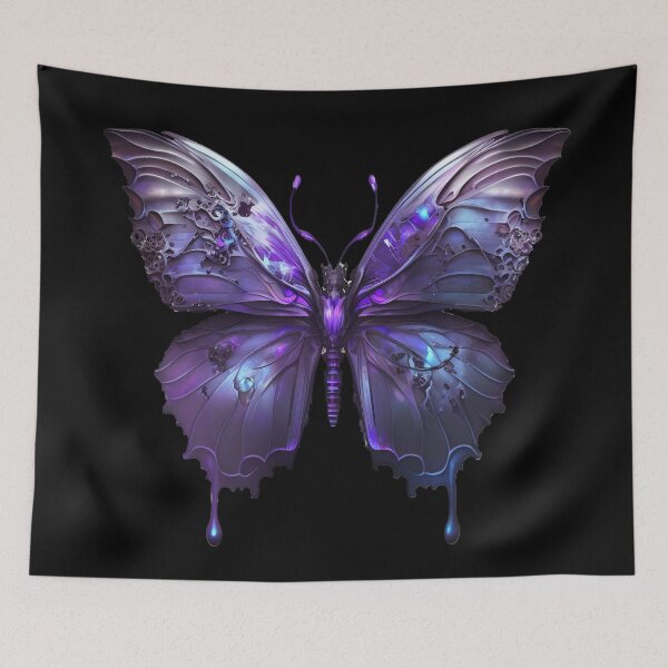 Item preview, Metallic Iridescent Purple Butterfly designed and sold by Dragonstrom.