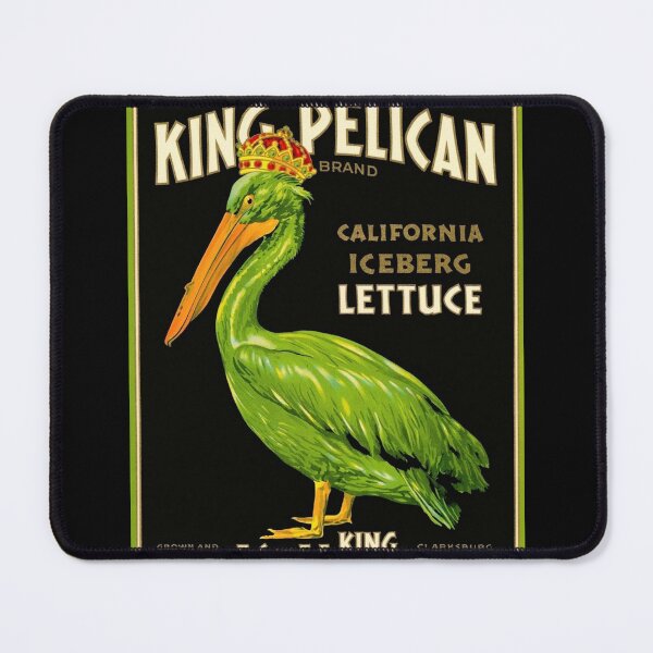 Item preview, King Pelican Brand Lettuce designed and sold by edersonmura.