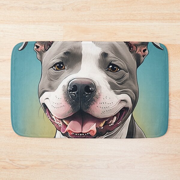 Item preview, Smiling Pittie (3) designed and sold by Pittie Dog Club.