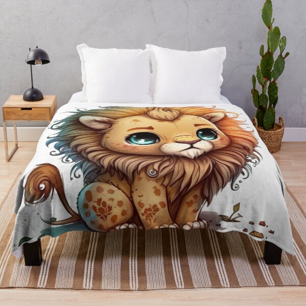 Item preview, Lion - Adorable Animals designed and sold by WodenButikk.