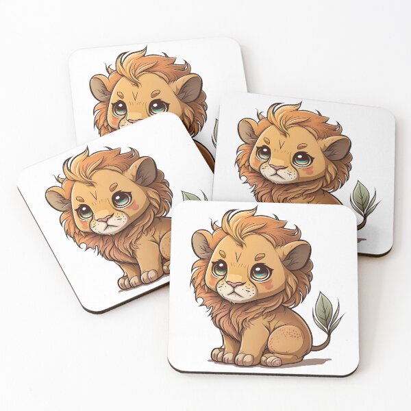Item preview, Lion - Adorable Animals designed and sold by WodenButikk.