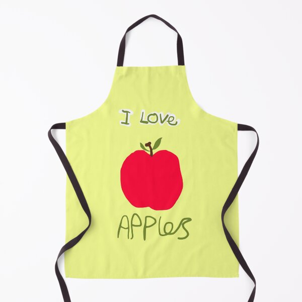Item preview, I love apples designed and sold by ArtistRebeccaLS.