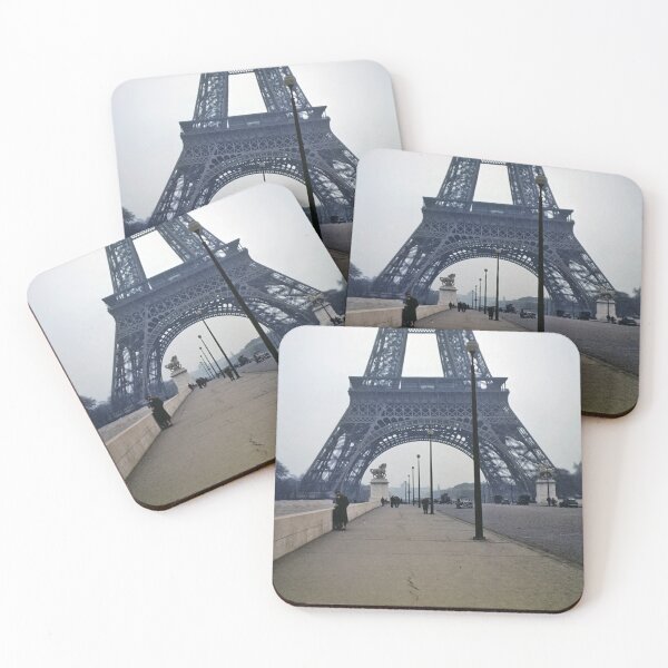 Item preview, 1940s - Traffic under the Eiffel Tower, Paris, France designed and sold by thatwaslife.