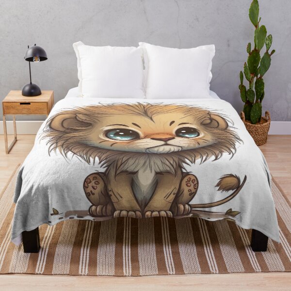 Item preview, Lion - Adorable Animals designed and sold by WodenButikk.