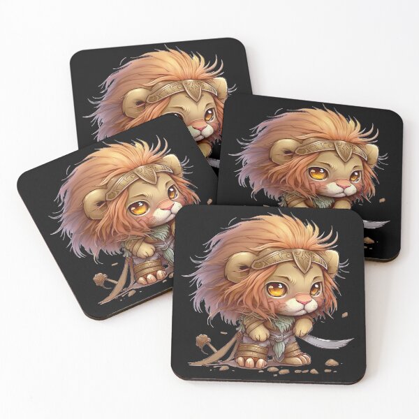 Item preview, Lion - Adorable Animals designed and sold by WodenButikk.