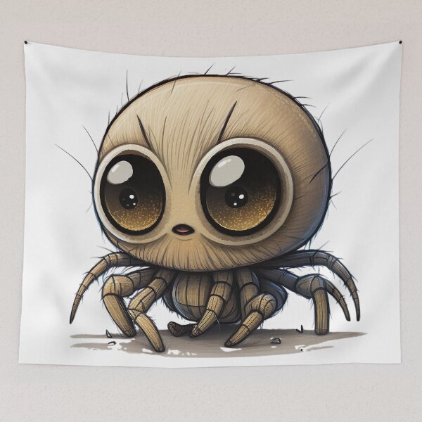 Item preview, Spider - Adorable Animals designed and sold by WodenButikk.