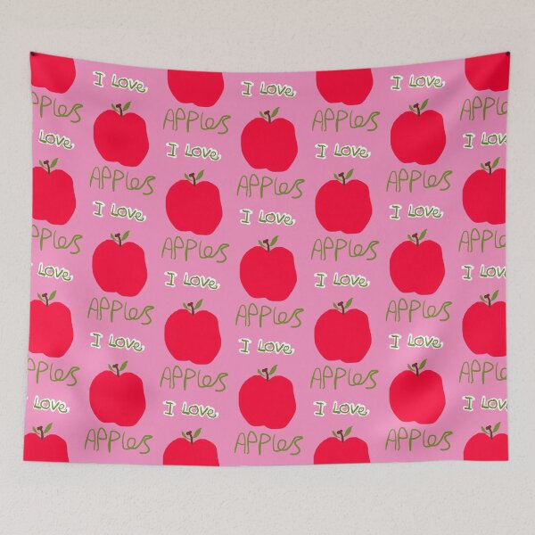 Item preview, I love apples  designed and sold by ArtistRebeccaLS.