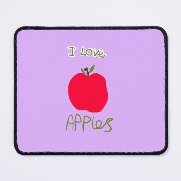 Item preview, I love apples  designed and sold by ArtistRebeccaLS.