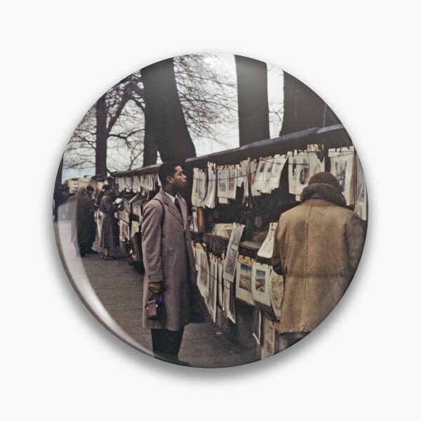 Item preview, 1940s - Scene from a Street with Art Vendors in Paris, France designed and sold by thatwaslife.