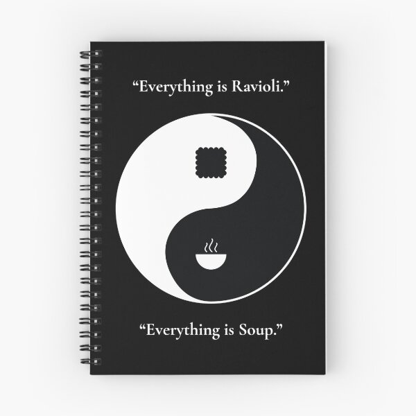 Item preview, Ravioli Soup Yin and Yang designed and sold by Ryan Bush.