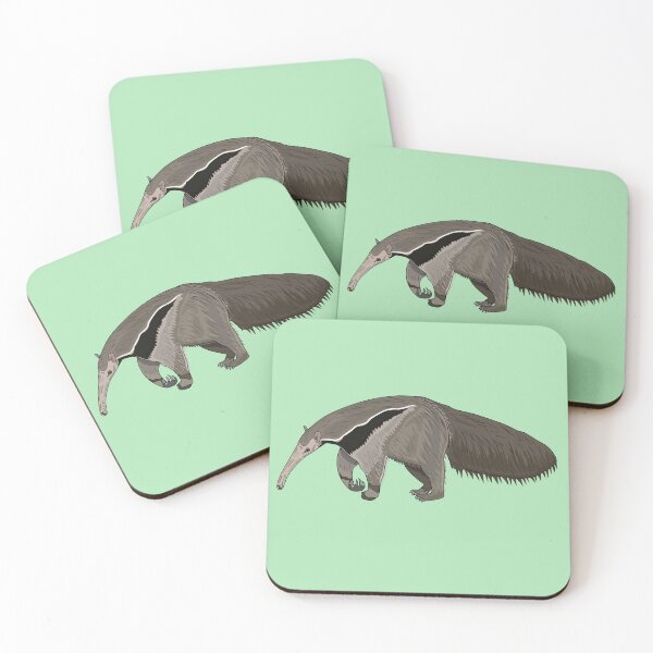 Item preview, Anteater cartoon illustration designed and sold by Misscartoon.