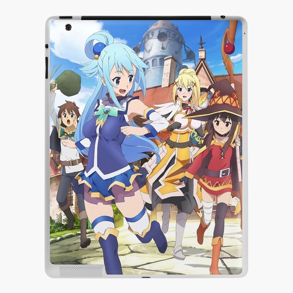 Konosuba Logo Title iPad Case & Skin for Sale by Kamerdra