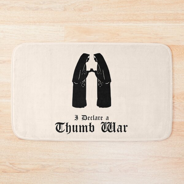 Item preview, Nun Thumb War designed and sold by Gumblebee Design.