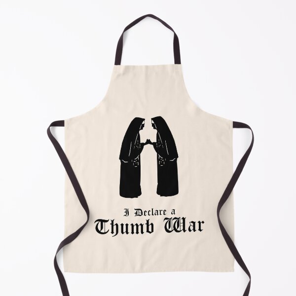 Item preview, Nun Thumb War designed and sold by Gumblebee Design.