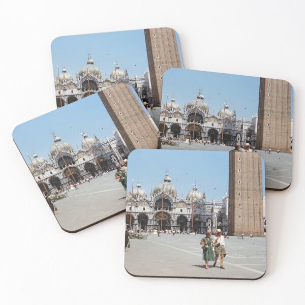 Item preview, 1940s - St Mark's Square with St. Mark's Basilica, Venice, Italy designed and sold by thatwaslife.