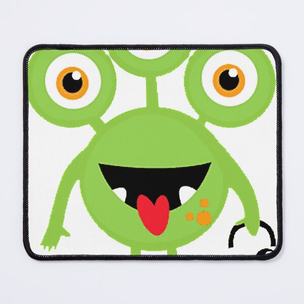 Item preview, recursos halloween green 3 eyed monste designed and sold by DisynePluss.