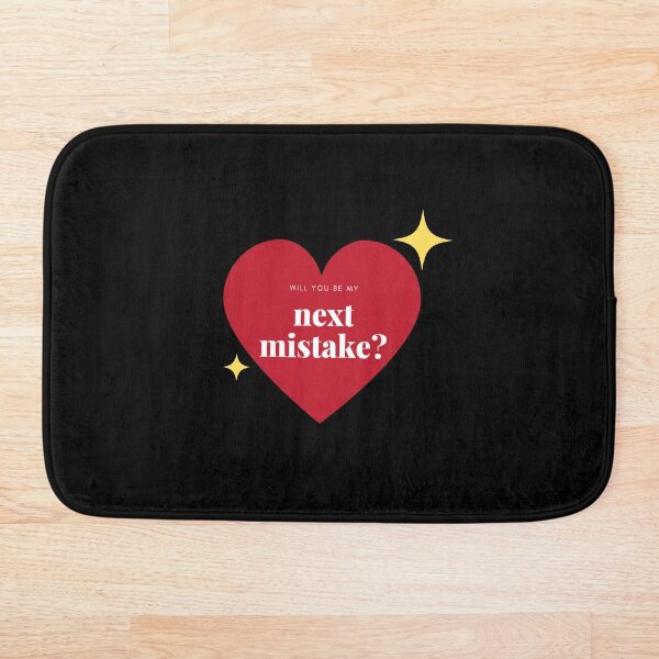 Item preview, Will you be my next mistake red love sparkle illustration designed and sold by FRH Design ⭐⭐⭐⭐⭐.