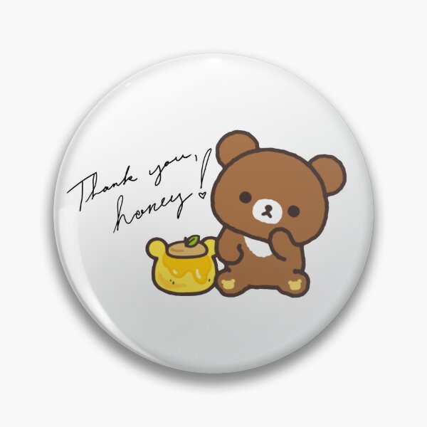 Item preview, Thank You Honey Chairoikoguma designed and sold by moon-princesa.