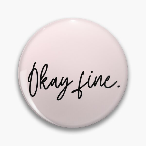 Item preview, Okay fine designed and sold by PeachesandPear.