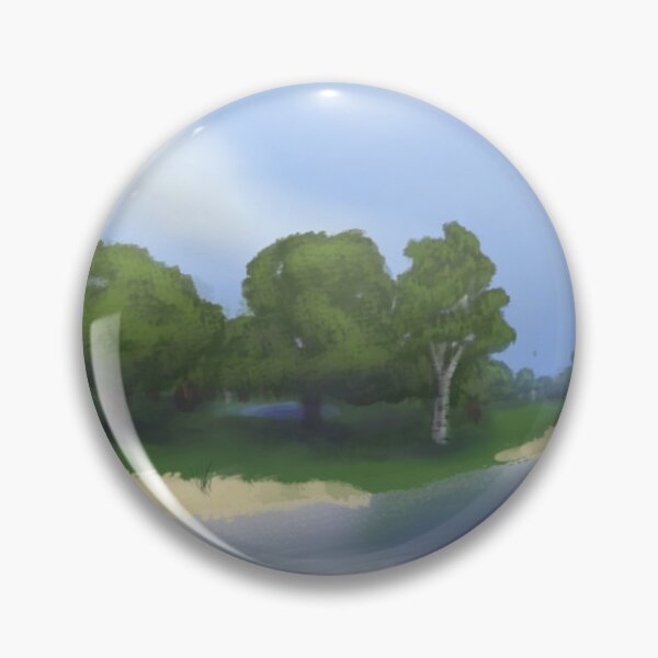 Item preview, Minecraft Biome Landscape Art - Forest designed and sold by Flight38083.