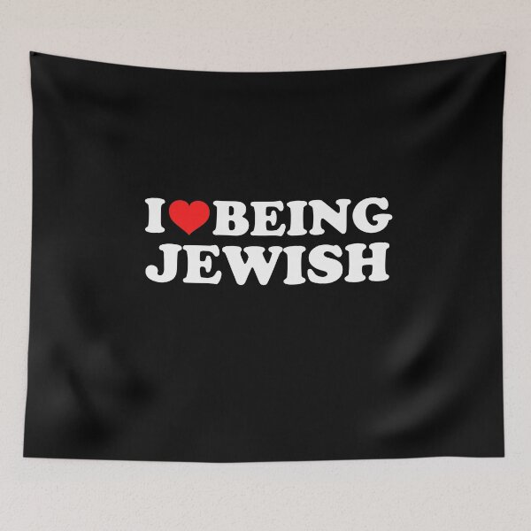 Item preview, I Love Being Jewish designed and sold by The Little Wood Cottage.