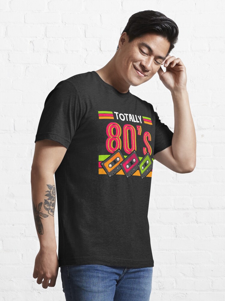 I Love the 80s, 80s theme gift, 80s neon tshirt, rad dad shirt, 80s dad, retro graphic tee, eighties party, 80s theme party