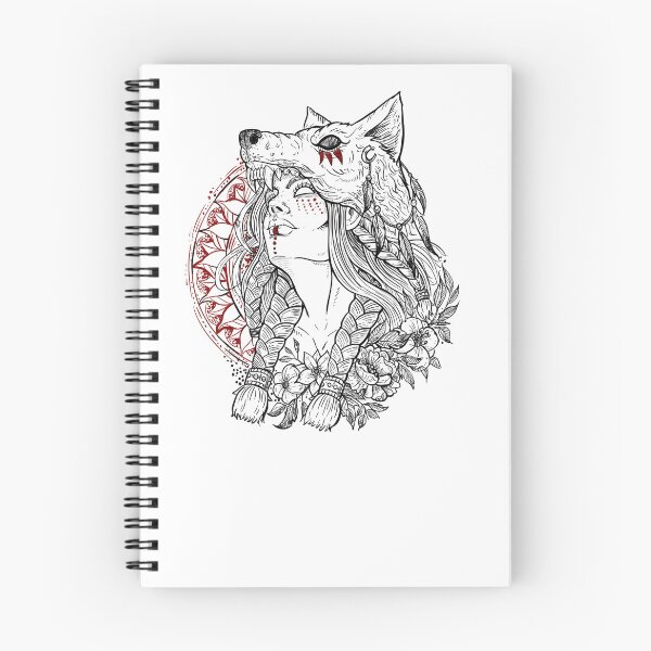 Item preview, Wolf shaman girl designed and sold by BlackForge.